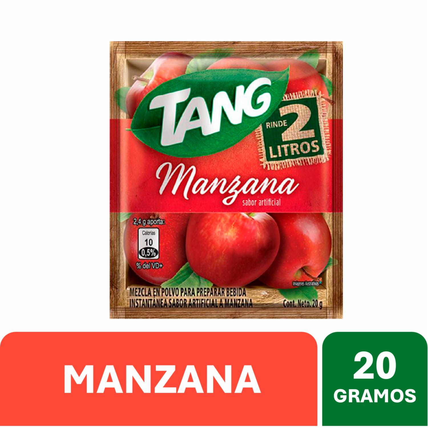 Bebida En Polvo Sabor A Manzana TANG 20 G