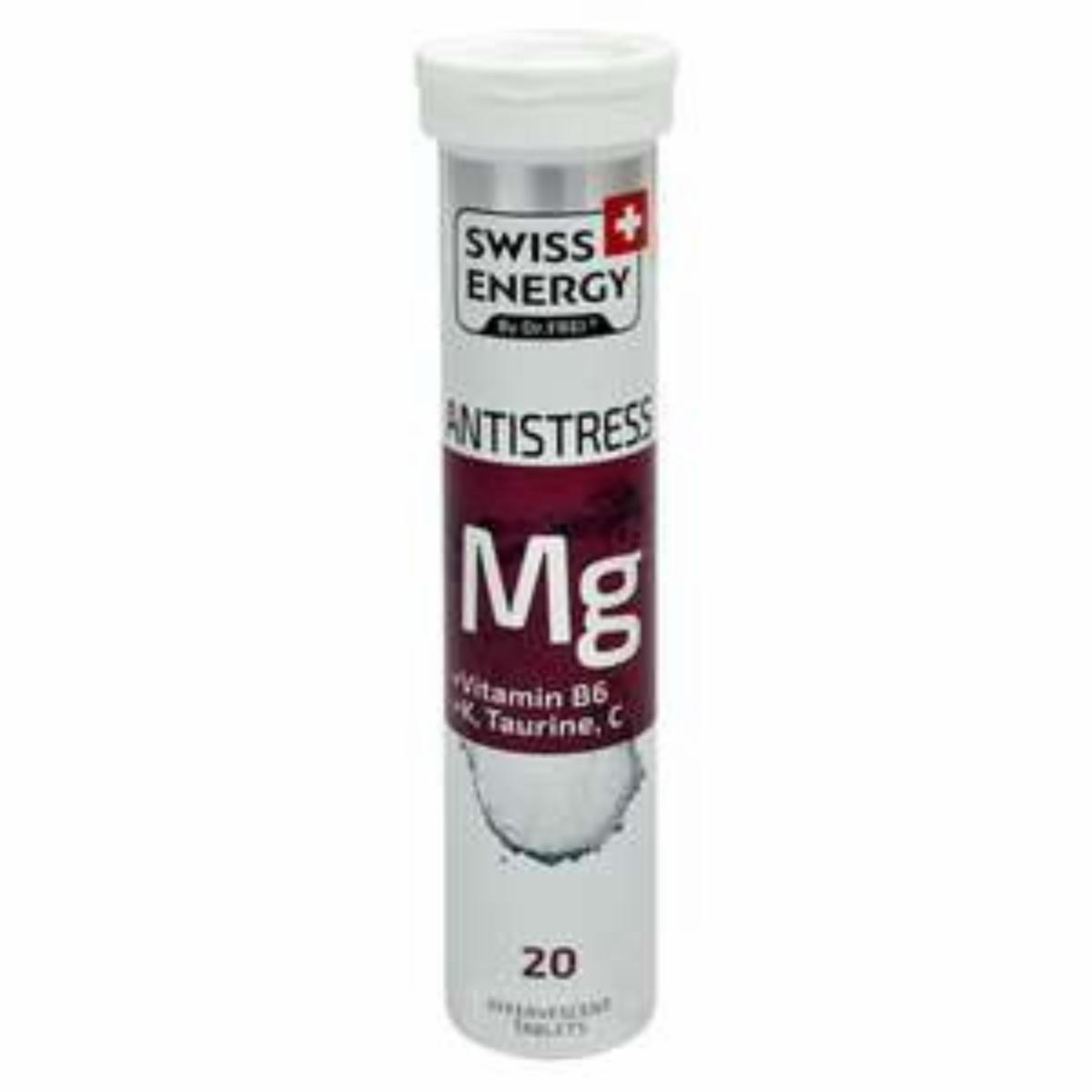 Antistress En Tabletas Efervescentes SWISS ENERGY 80 g