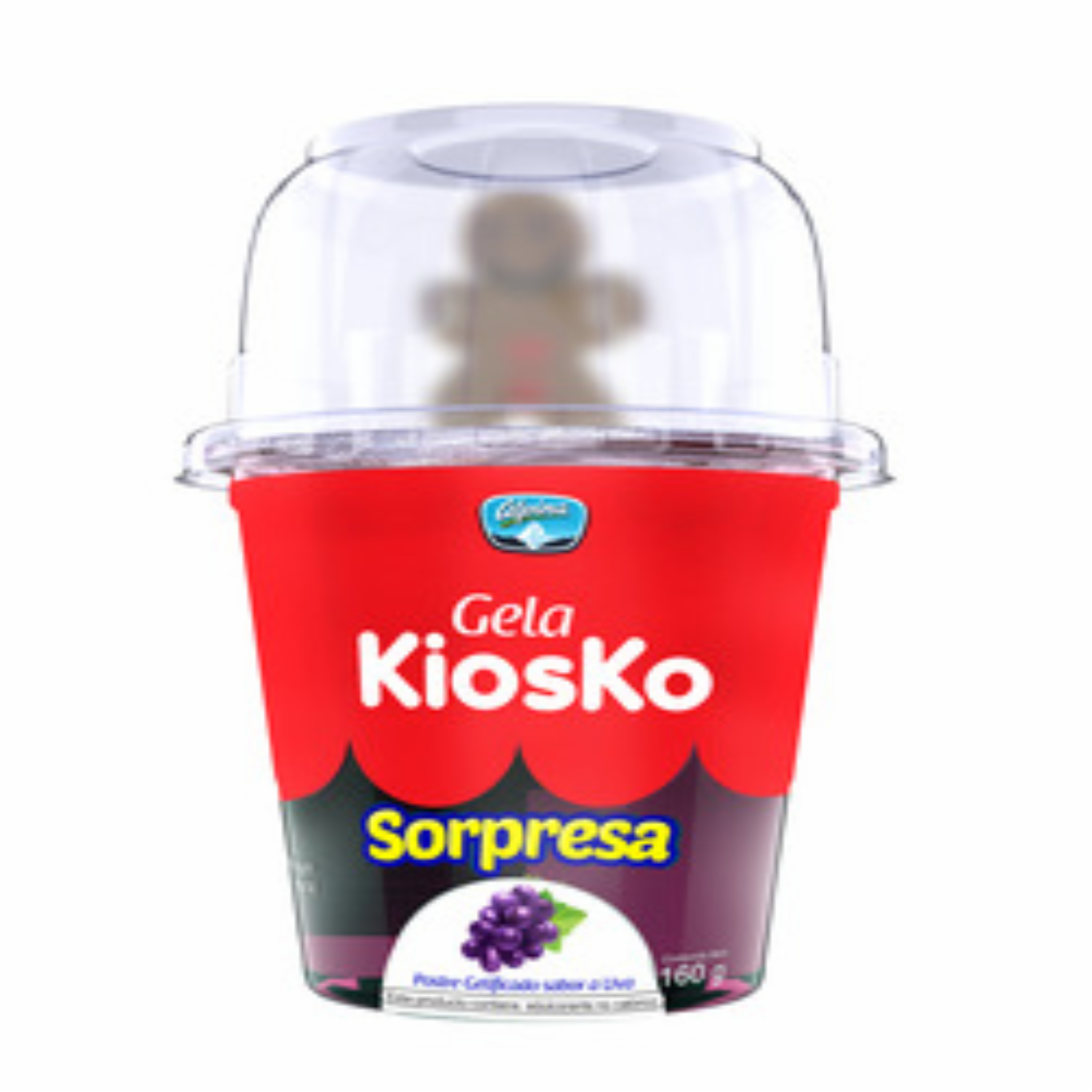 Gelatina Sabor A Uva KIOSKO 170 G
