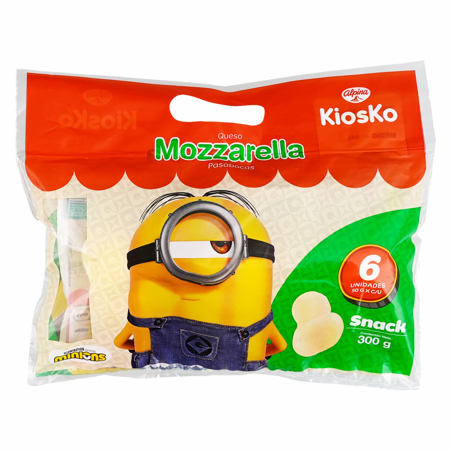 Mozzarella Pasabocas KIOSKO 50 G