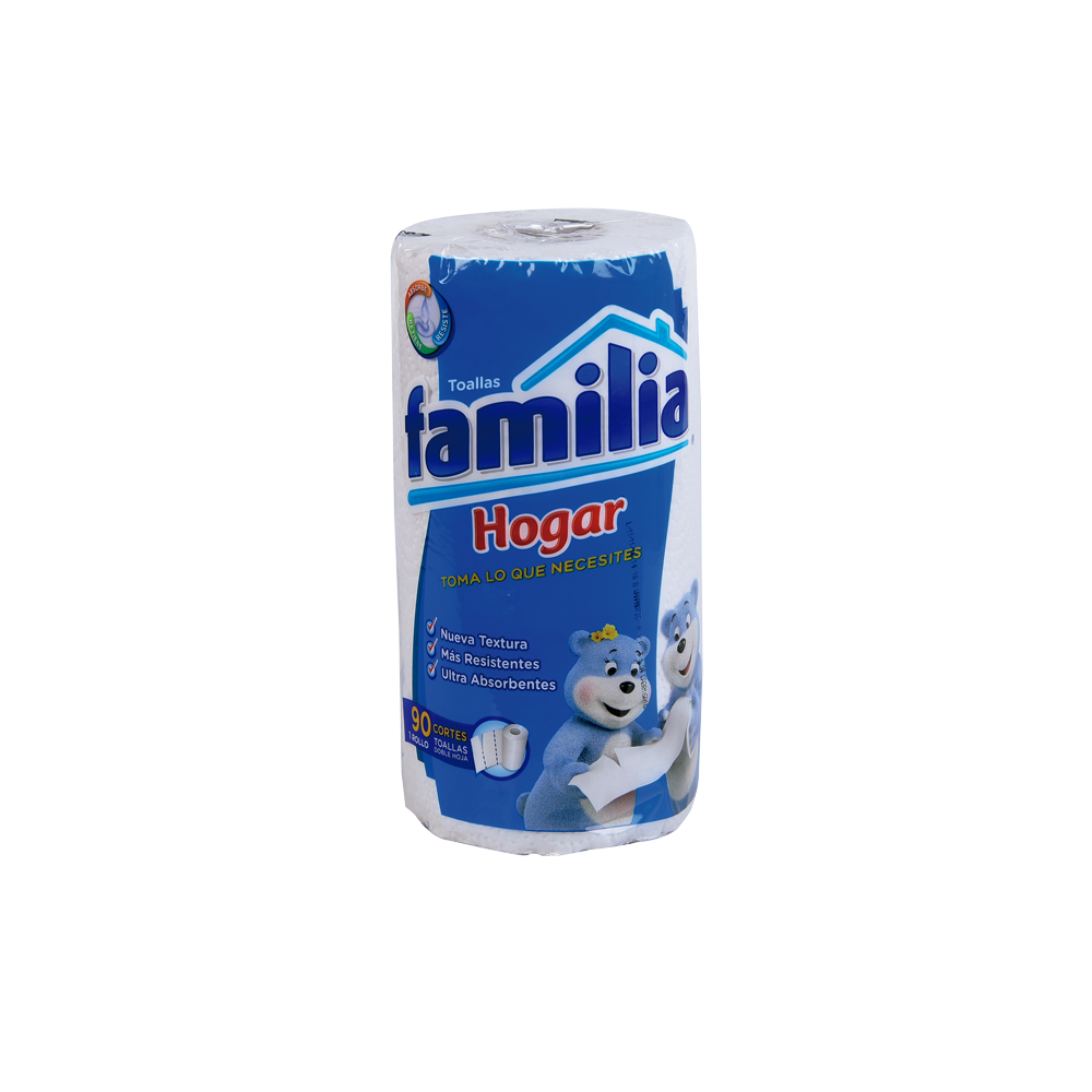 Familia Toalladesechable Hogar Multicortes X 23u