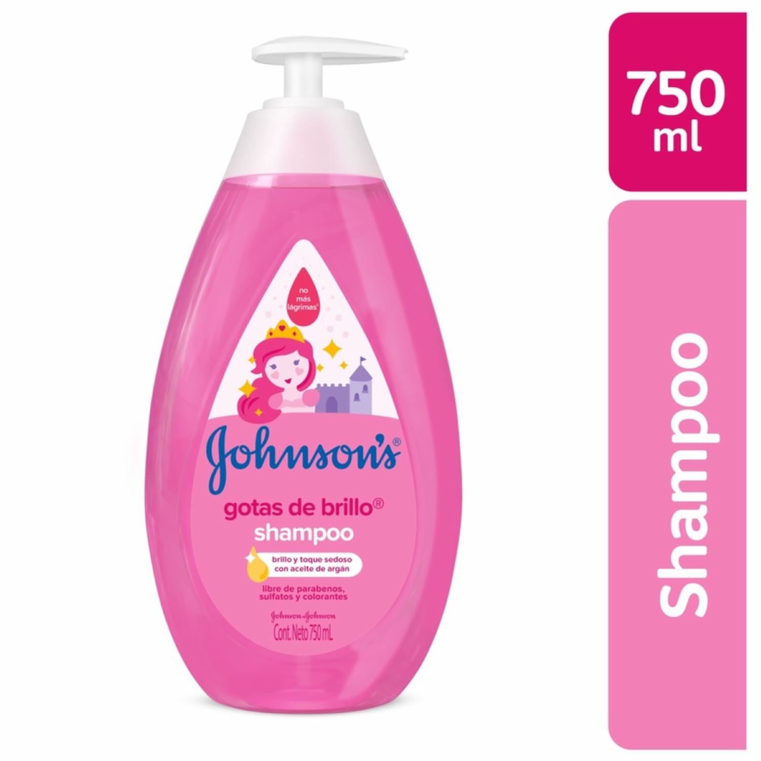 Shampoo Bebé Gotas De Brillo JOHNSON’S 750 Ml