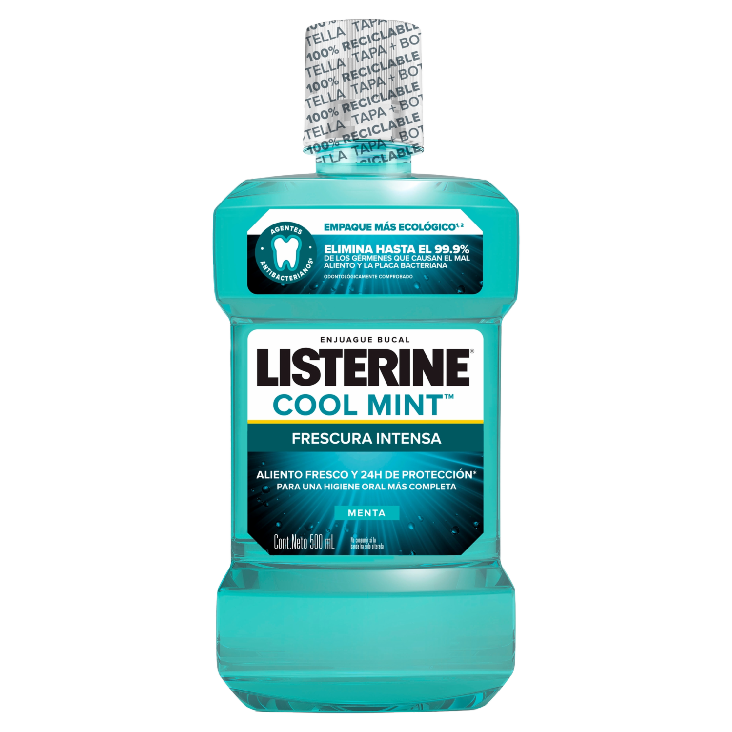 Enjuague  Bucal Cool Mint LISTERINE 500 Ml
