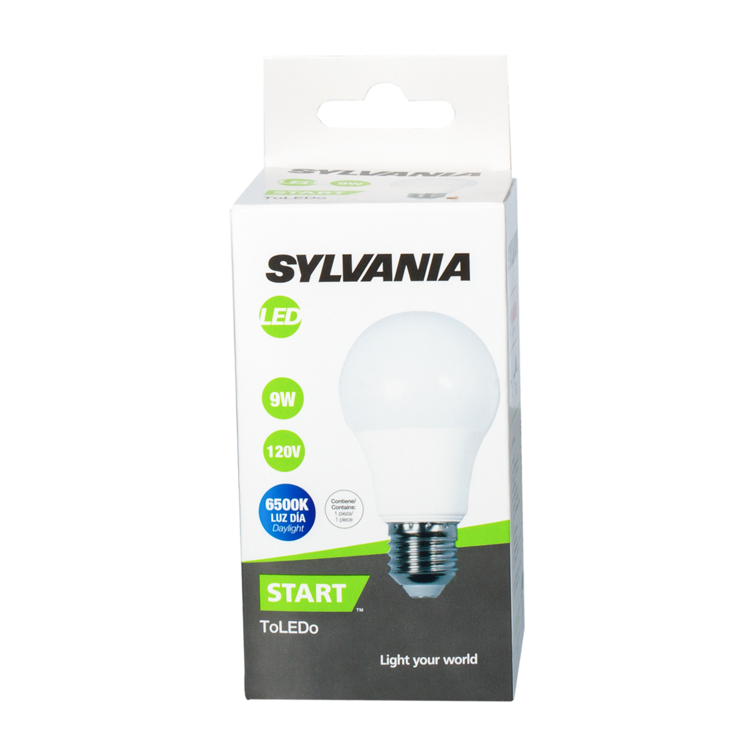 Foco Toledo Luz Del Dia 10000 H SYLVANIA 9W