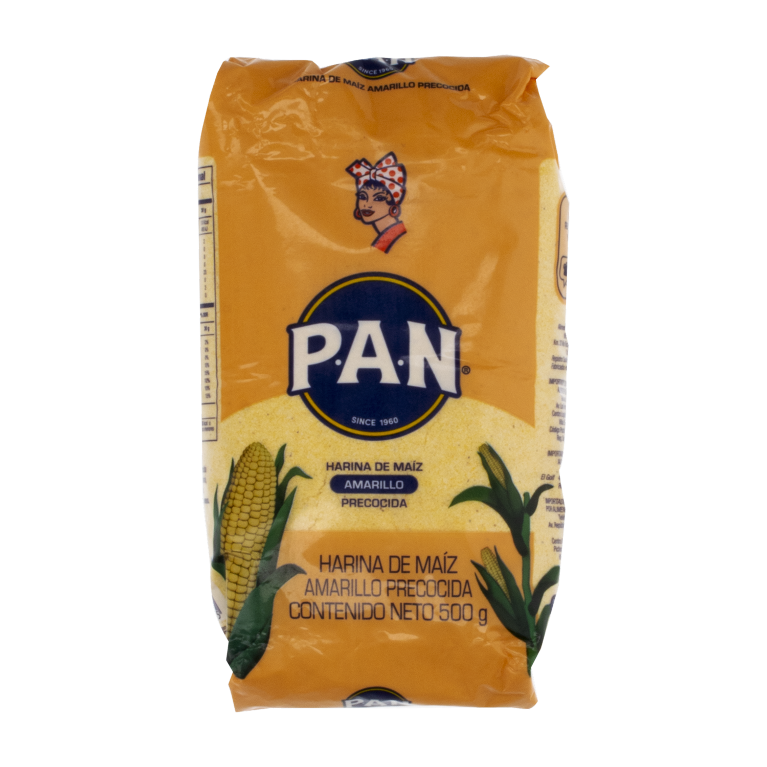Harina De Maíz Amarillo PAN 500 G