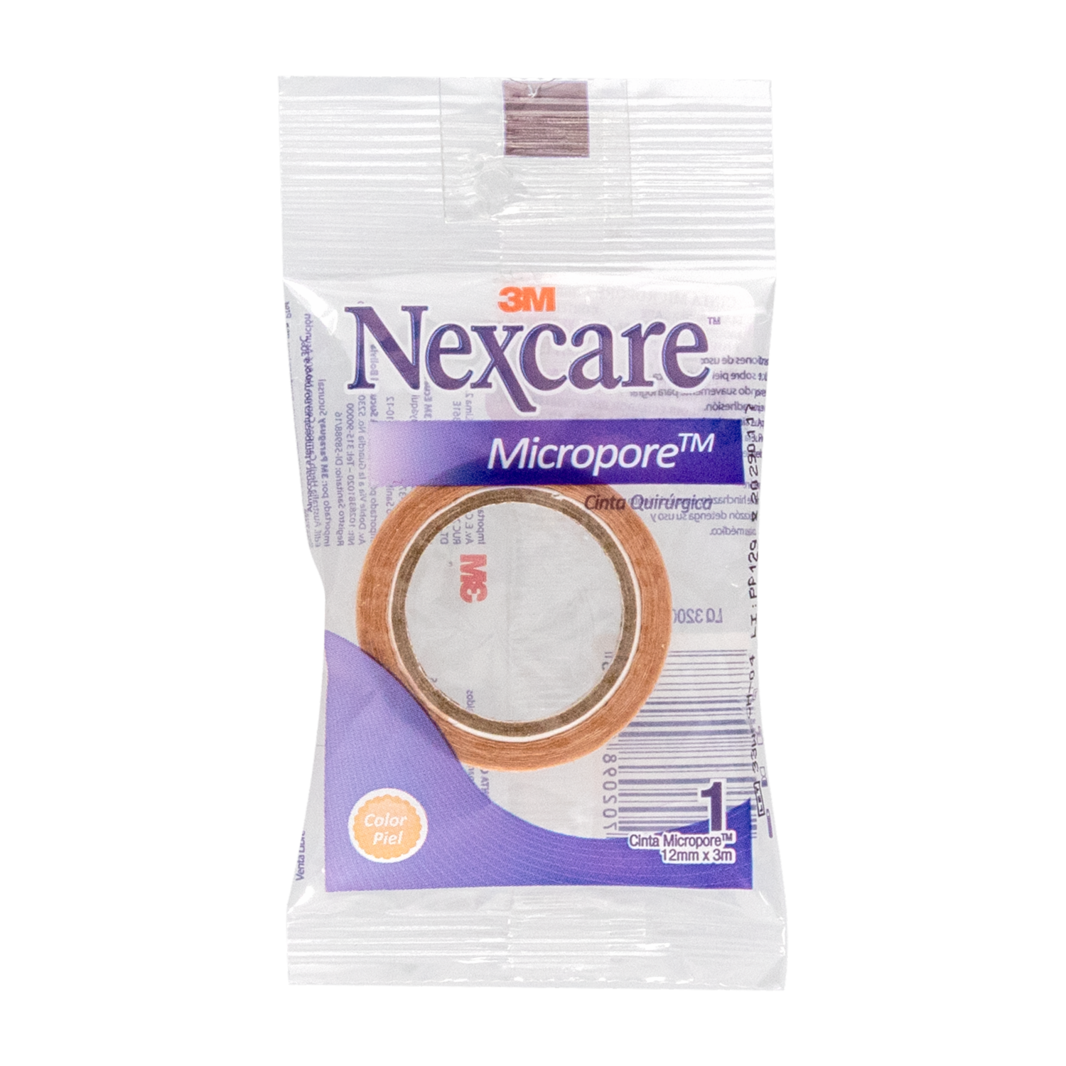 Micropore Beige NEXCARE 12 mm X 3 Metros