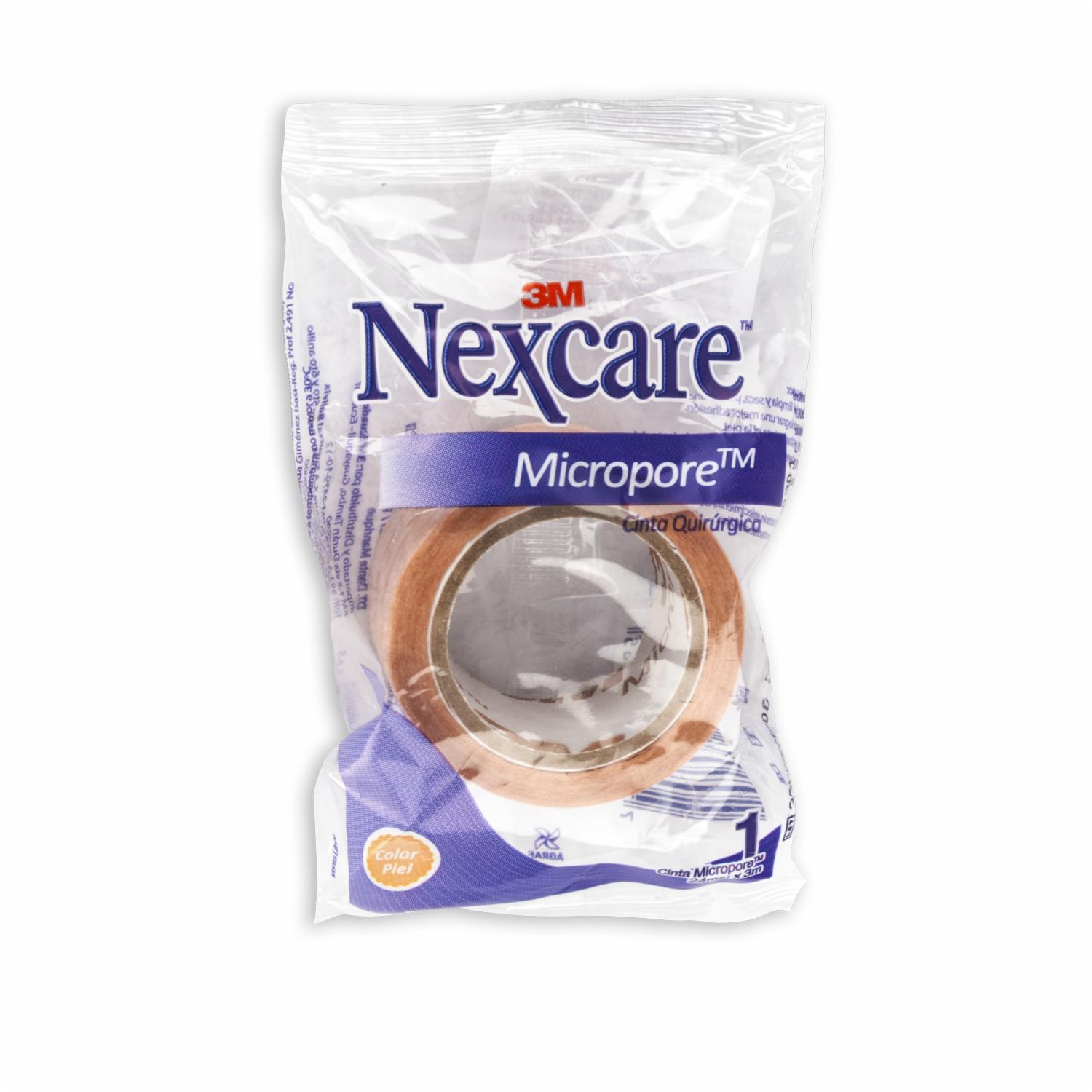 Micropore Beige NEXCARE 24 mm X 3 Metros
