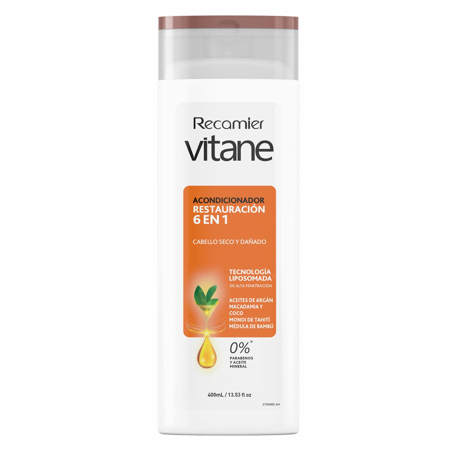 Acondicionador De Cabello Restauración 6 En 1 VITANE 400 Ml