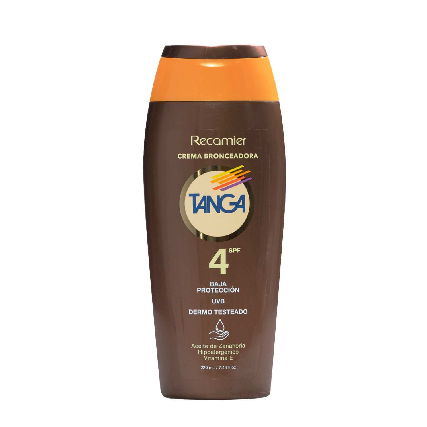 Bronceador En Crema SPF 4 TANGA 220 Ml