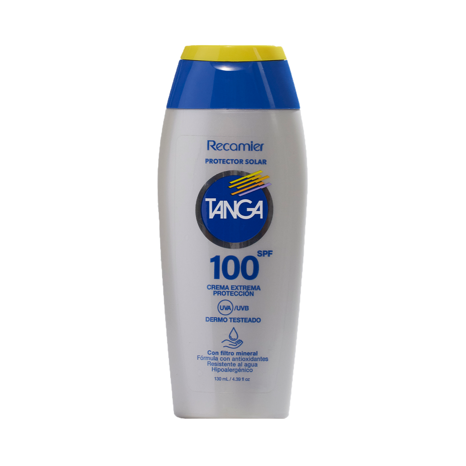 Protector Solar En Crema SPF 100 TANGA 130 Ml