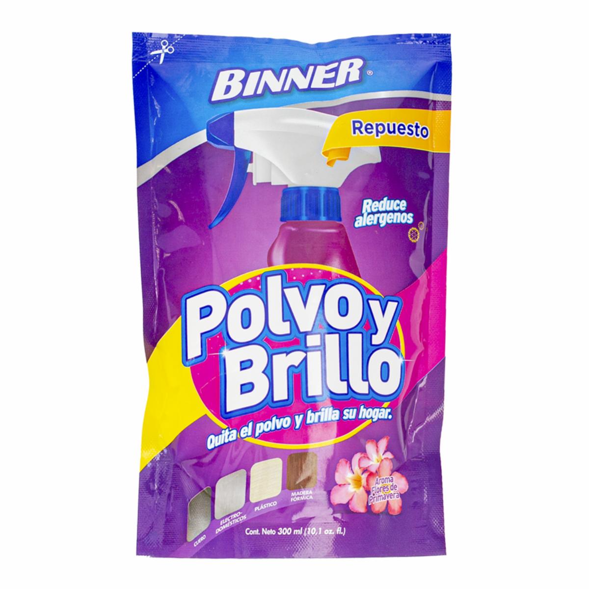 Limpiador En Polvo – Brillo Flores De Primavera Doy Pack BINNER 300 Ml
