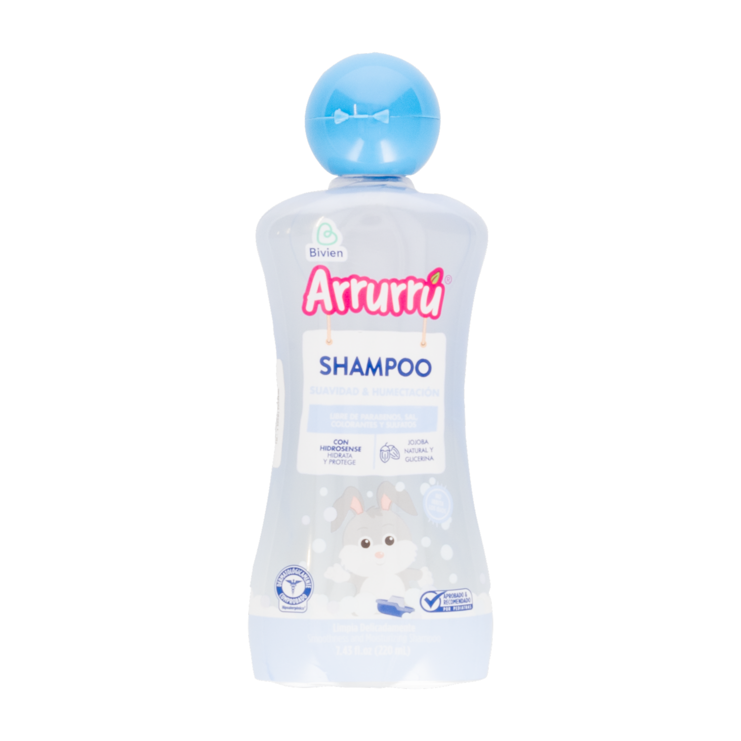 Shampoo Infantil Suavidad Y Humectación ARRURRÚ 220 Ml