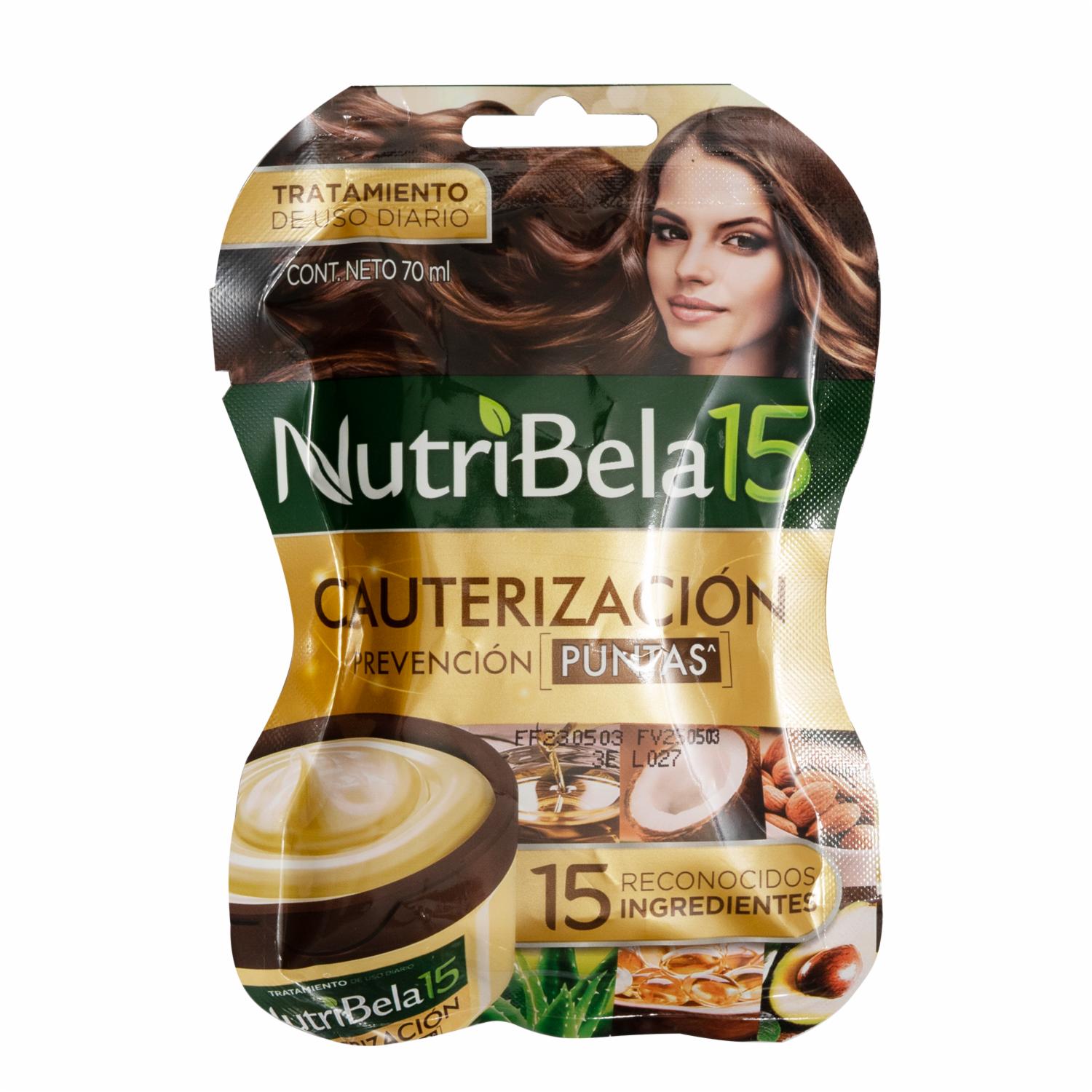 Tratamiento Capilar 10 Cauterización 70 Ml NUTRIBELA 70 ML