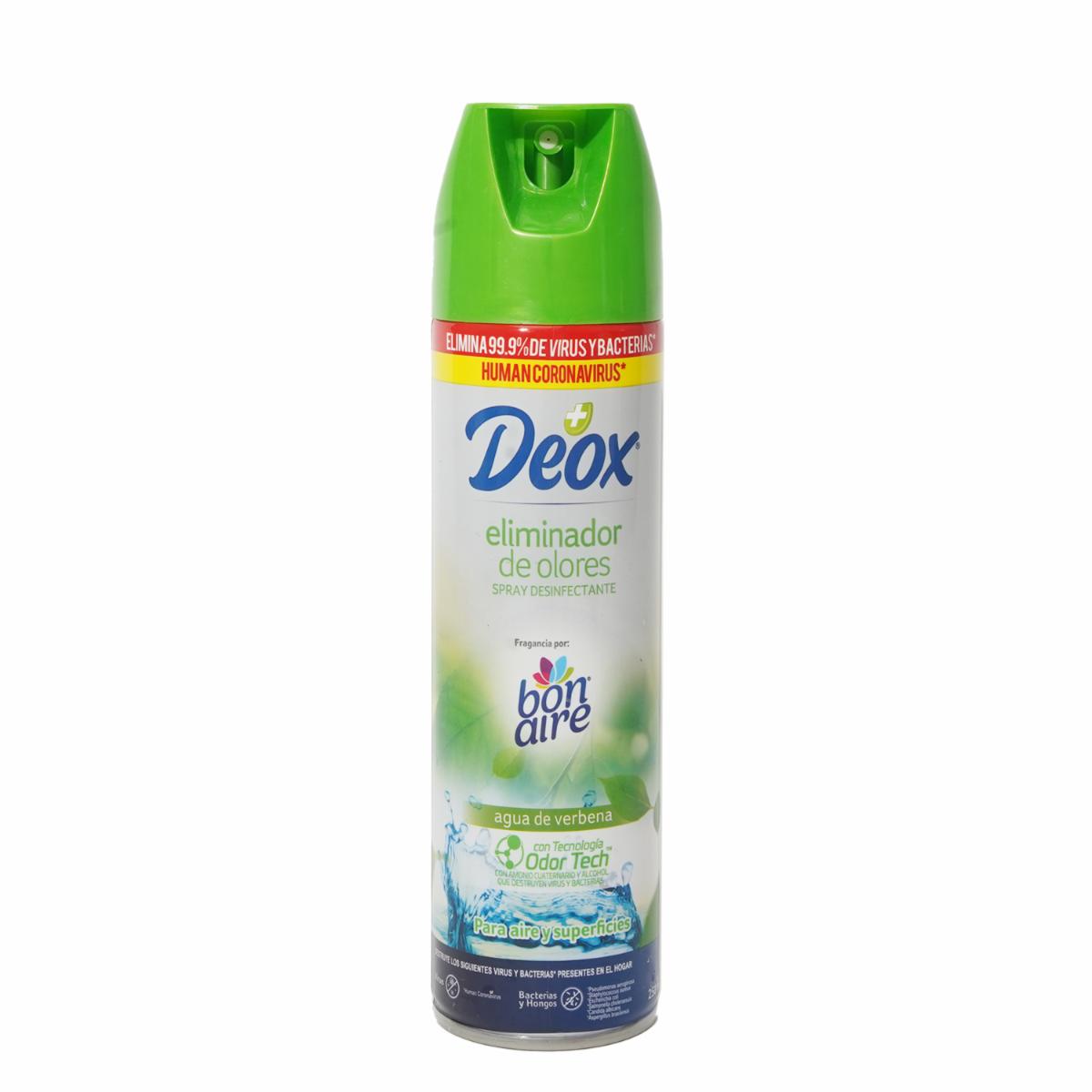 Desinfectante Deox Eliminador De Olores BONAIRE 250 Ml
