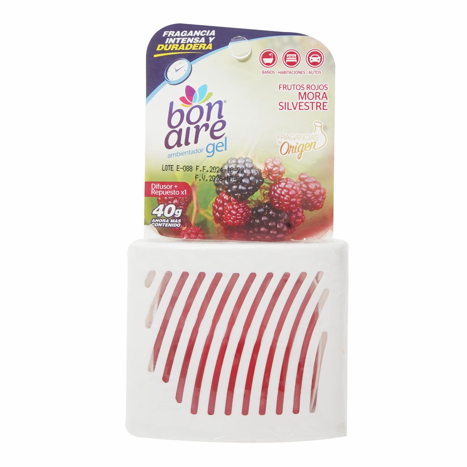 Ambientador Gel Canasta Mora Silvestre BONAIRE 40 G