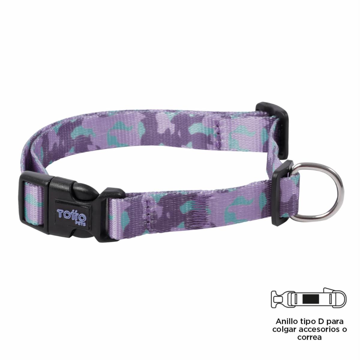 Collar De Mascota Ajustable Mylu TOTTO PET´S Talla Mediano