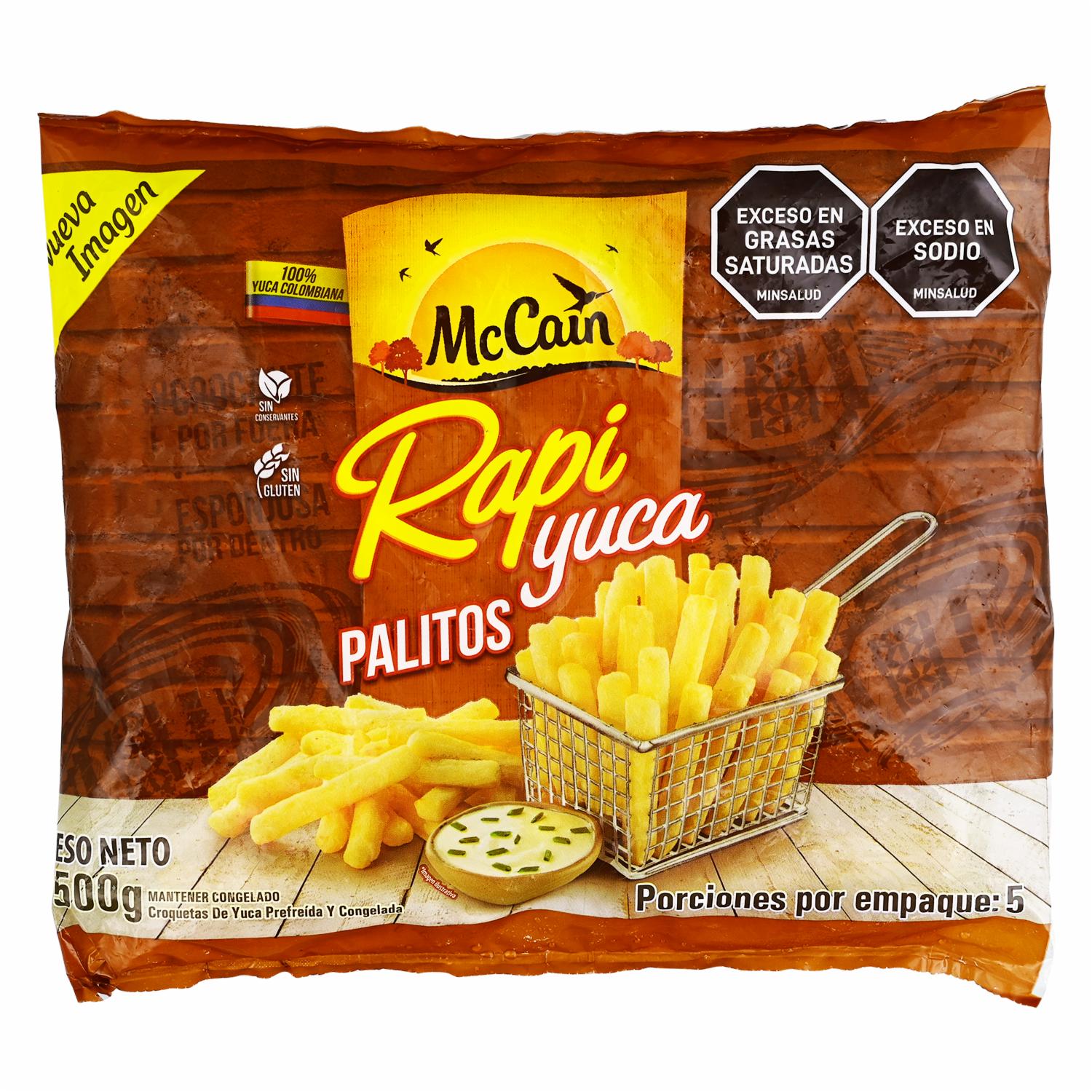 Rapi Yucas Palitos MCCAIN 500 G