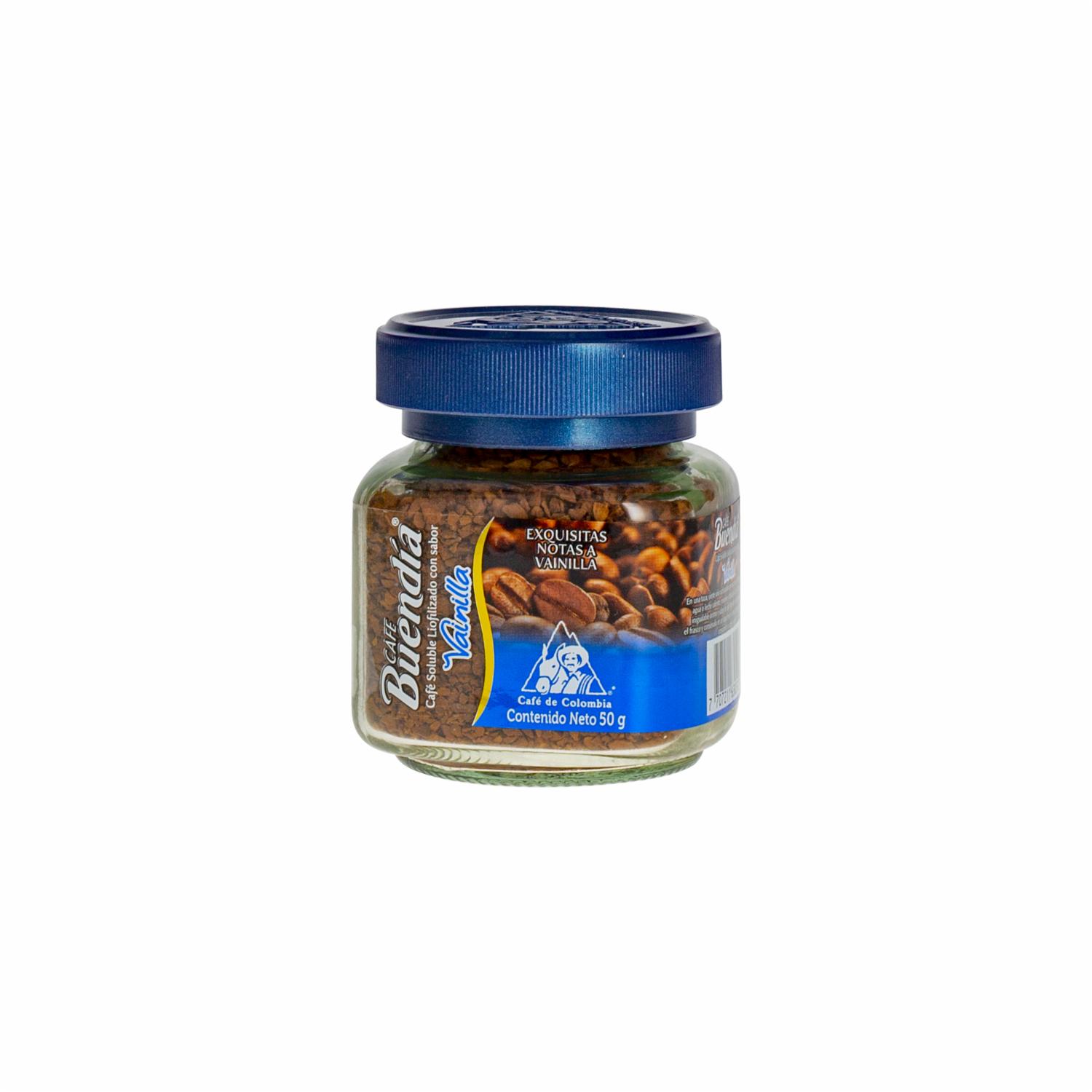 Café Instantáneo De Vainilla BUEN DÍA 50 G