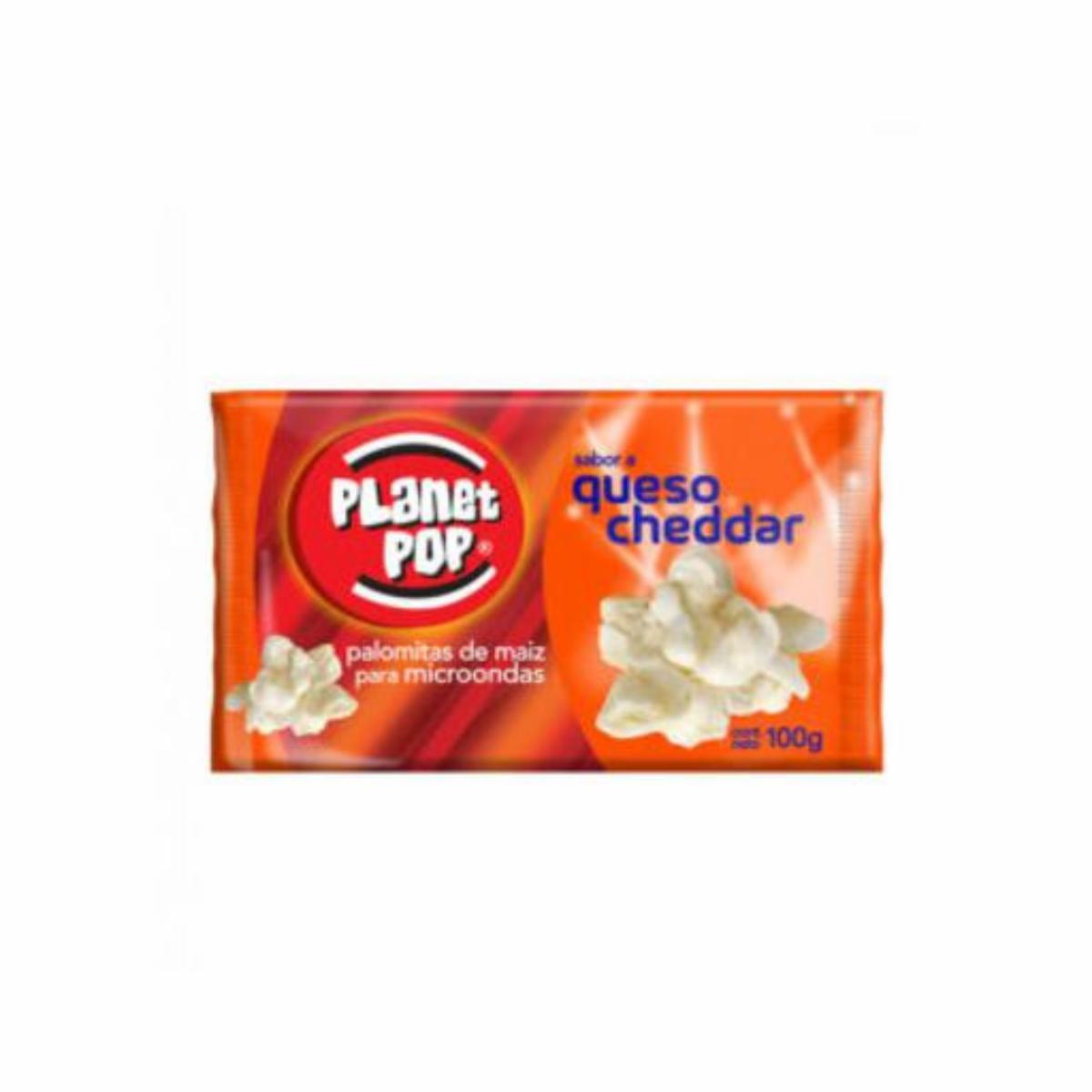 Palomitas De Maíz Sabor Queso Cheddar PLANET POP 118 G