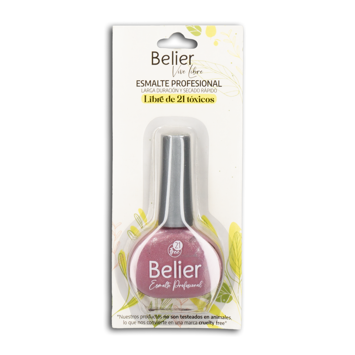 Esmalte De Uñas Rosa Cuarzo BELIER 13 Ml