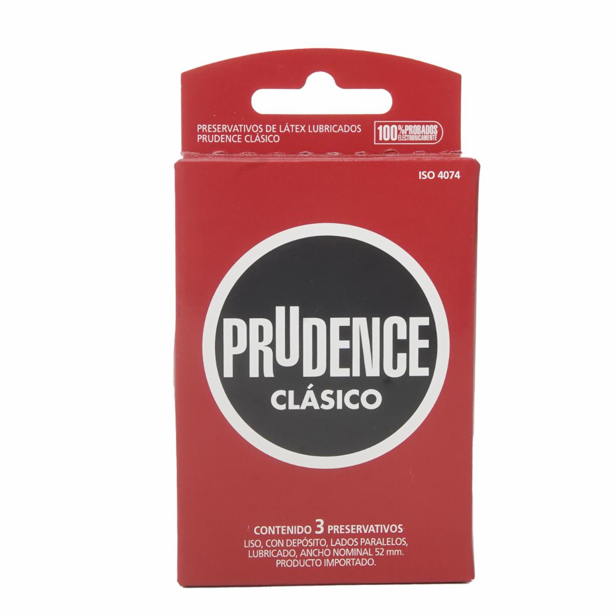 Condones Clásico PRUDENCE X 3 Uds