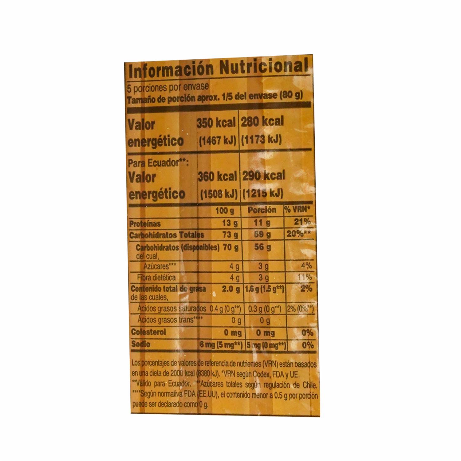 Pasta Para Fettuccini DON VITTORIO 400 G