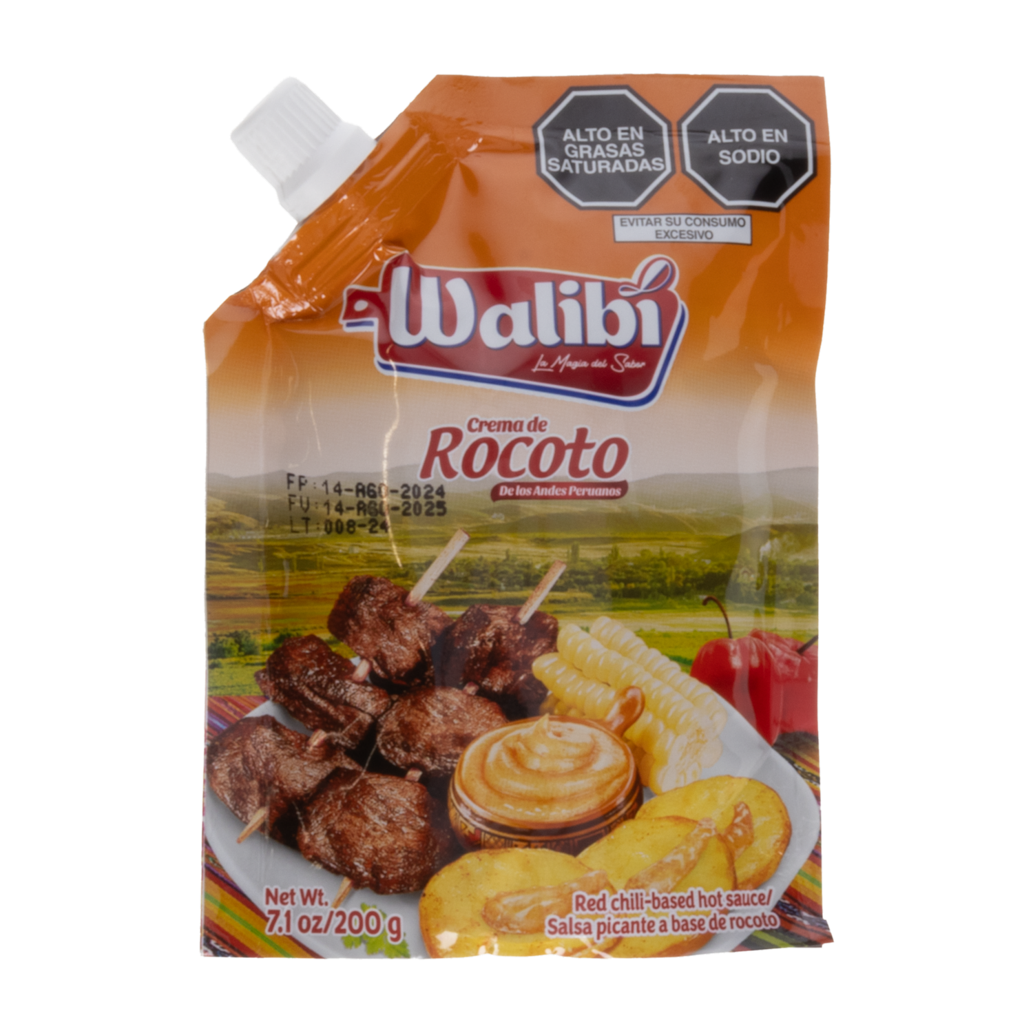 Salsa De Ají Rocoto Cremosa WALIBI 200 G