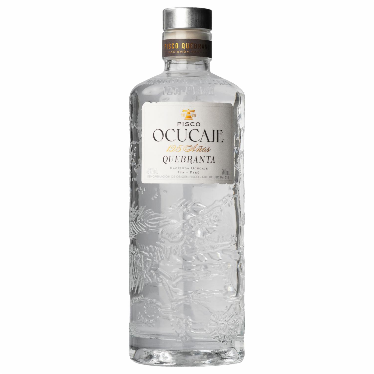Pisco Puro Quebranta OCUCAJE 700 Ml