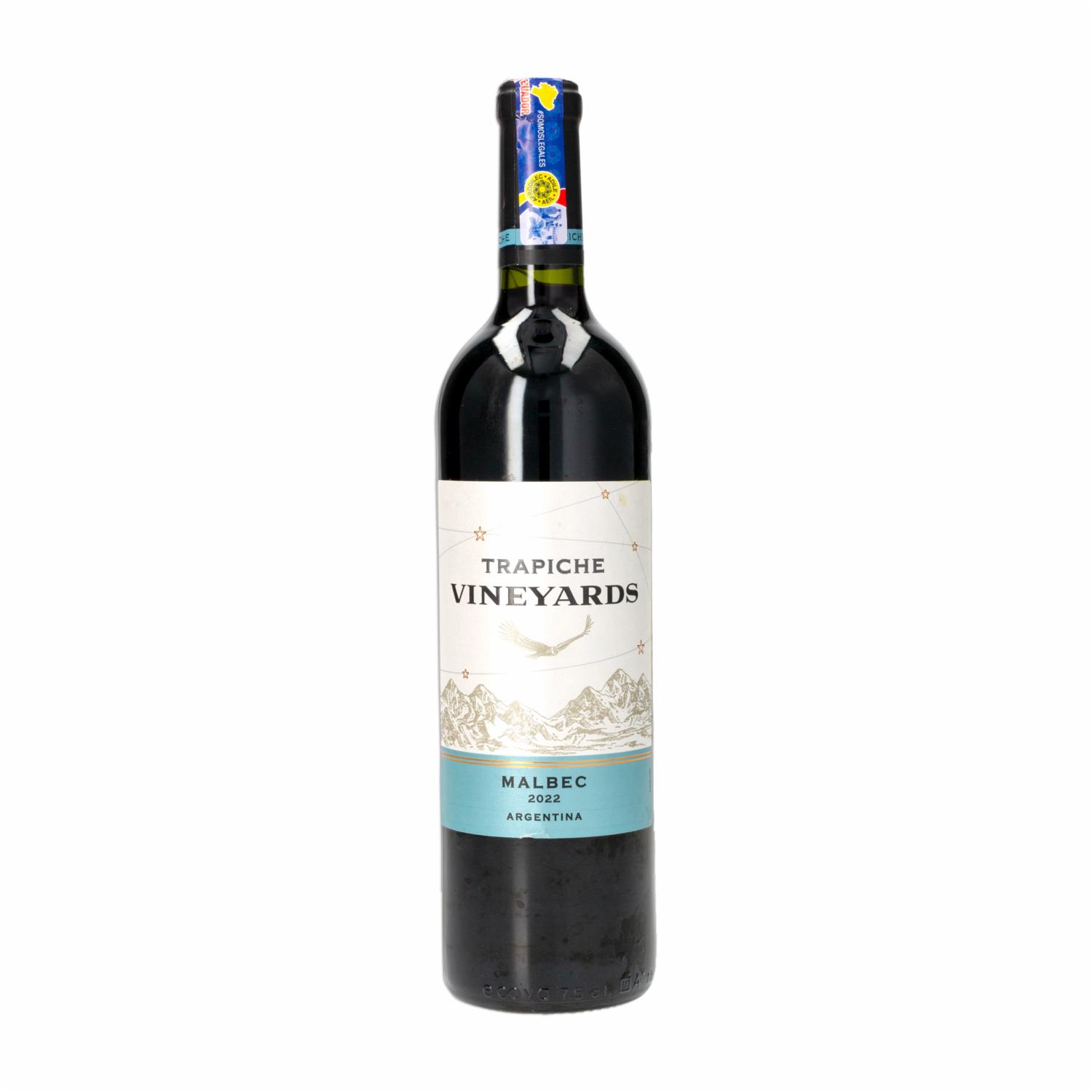 Vino Tinto Malbec Trapiche 750 Ml