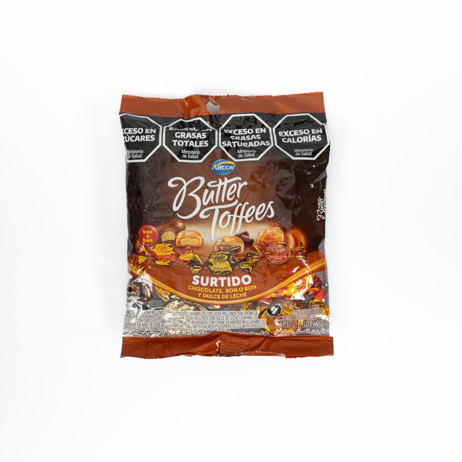 Caramelos Surtidos BUTTER TOFFEES 140 G