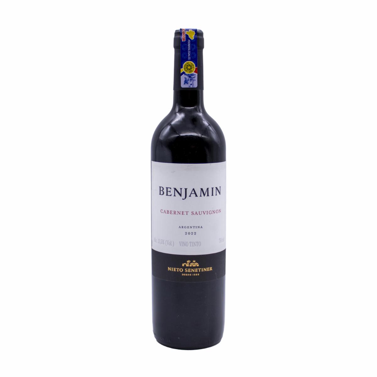 Vino Tinto Cabernet Sauvig BENJAMIN 750 Ml