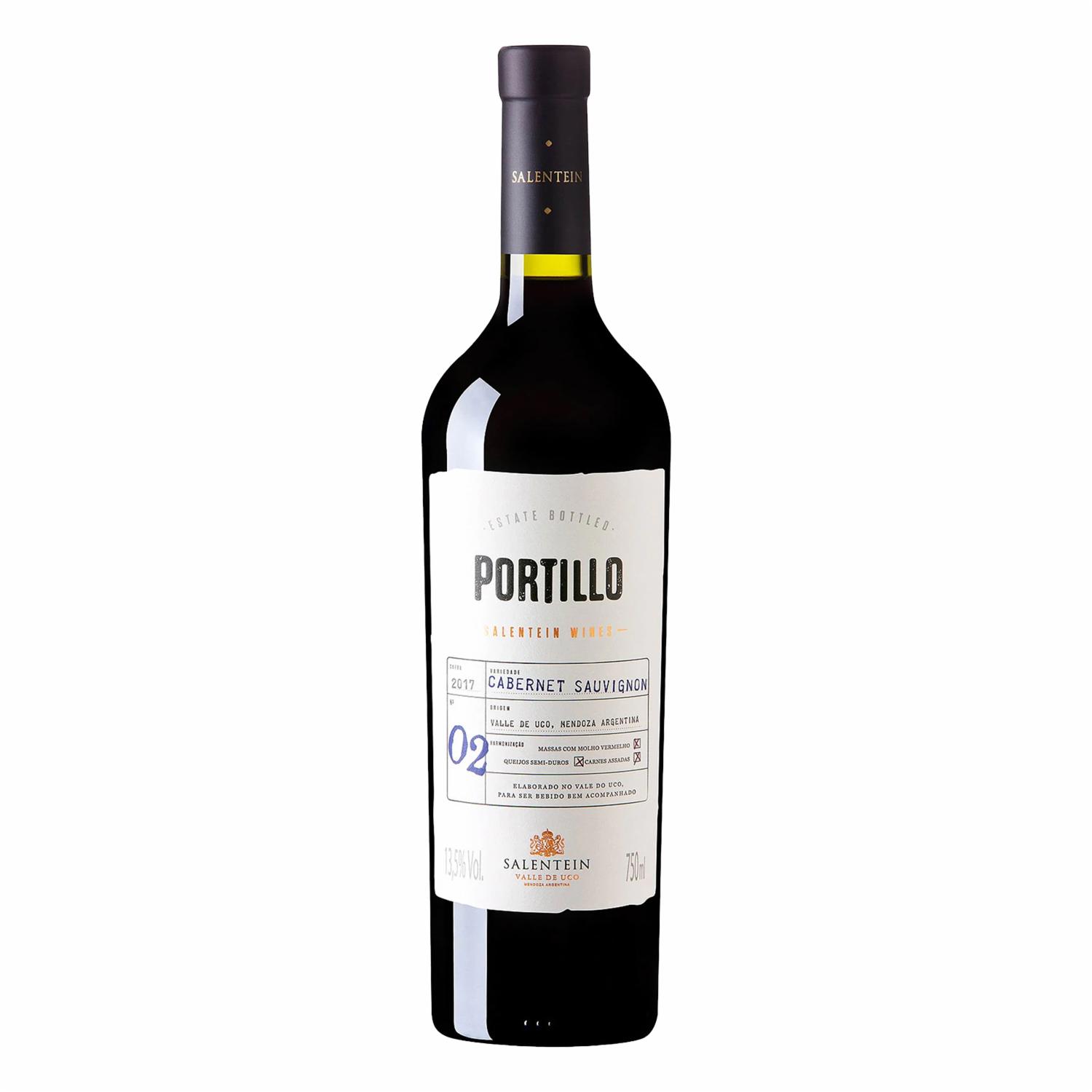 Vino Tinto Finca Portillo Cabernet Sauvignon Salentein 750 Ml