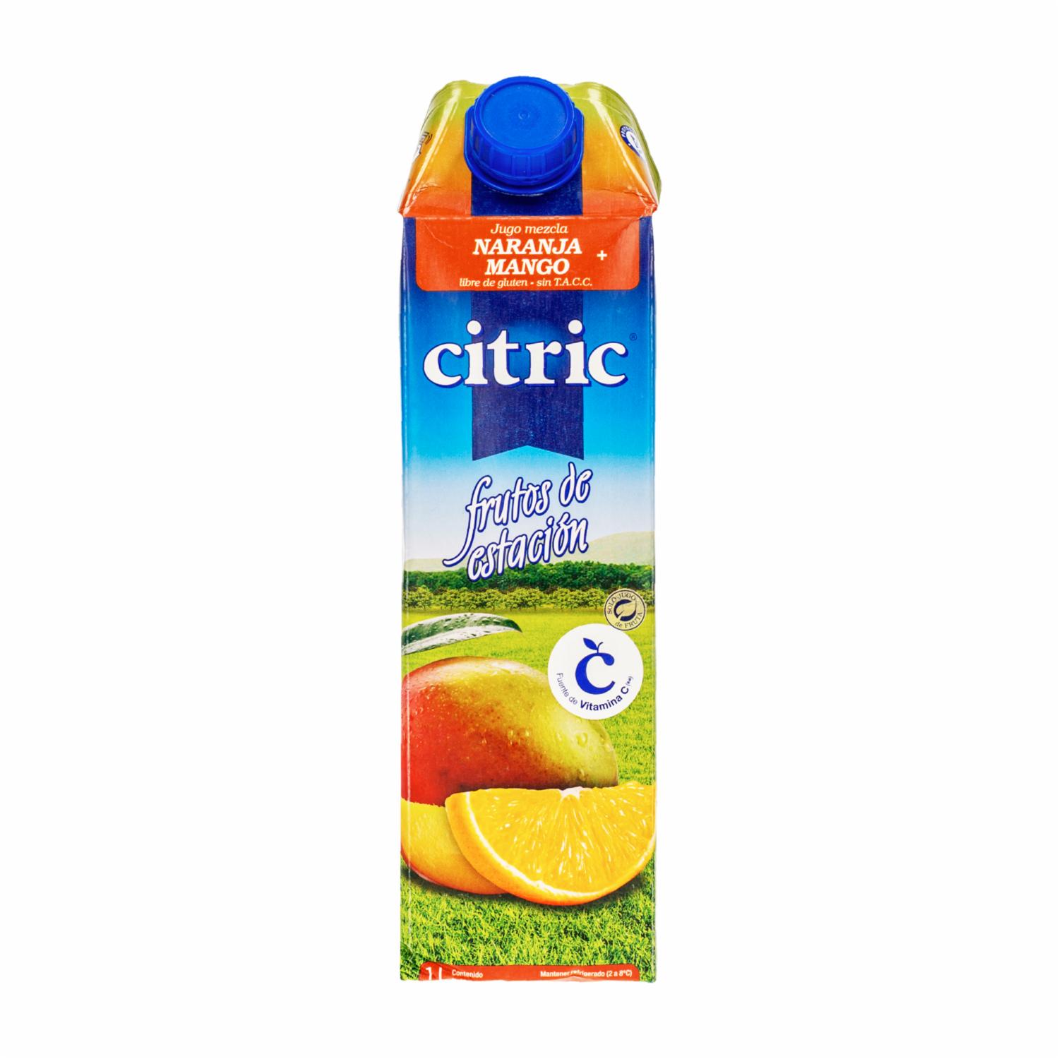 Jugo De Naranja Con Mango CITRIC 1000 Ml