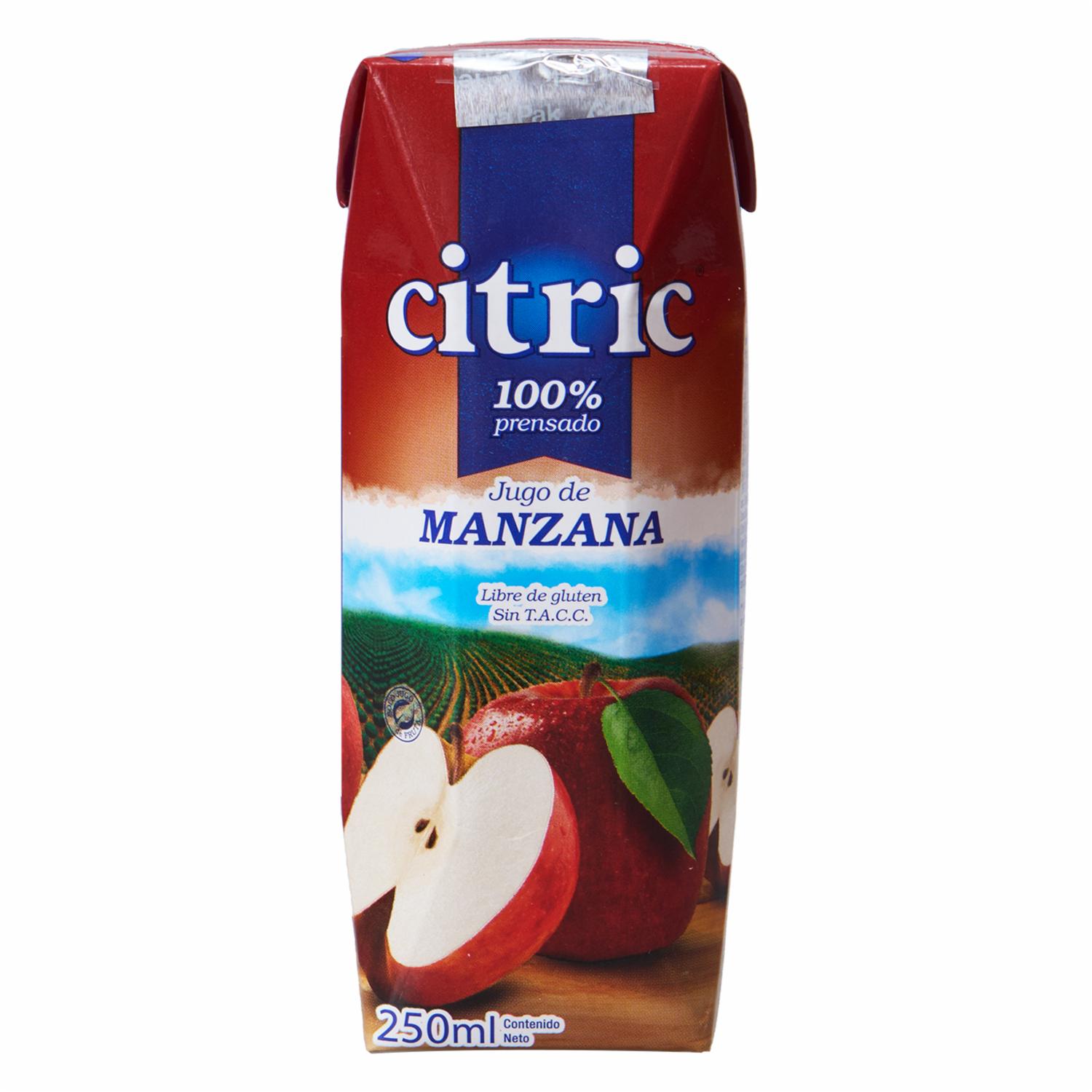 Jugo De Manzana CITRIC 250 Ml