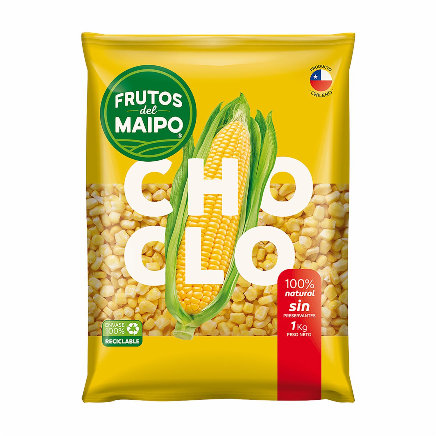 Choclo Fresco Congelado FRUTOS DEL MAIPO 1 Kg