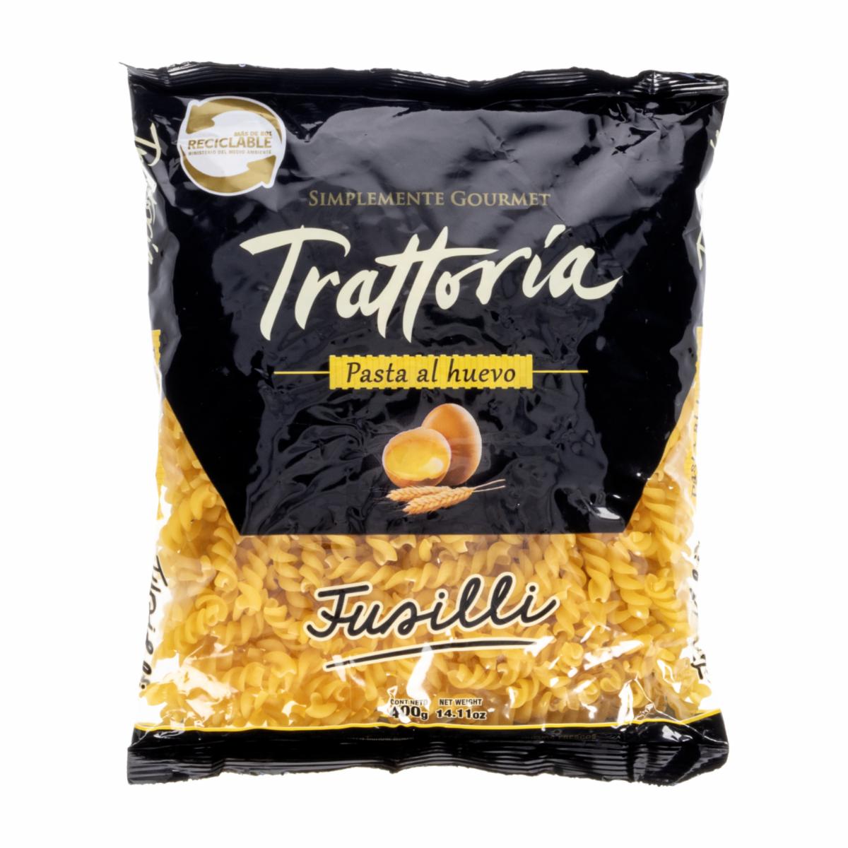 Pasta Fusilli TRATTORÍA 400 G