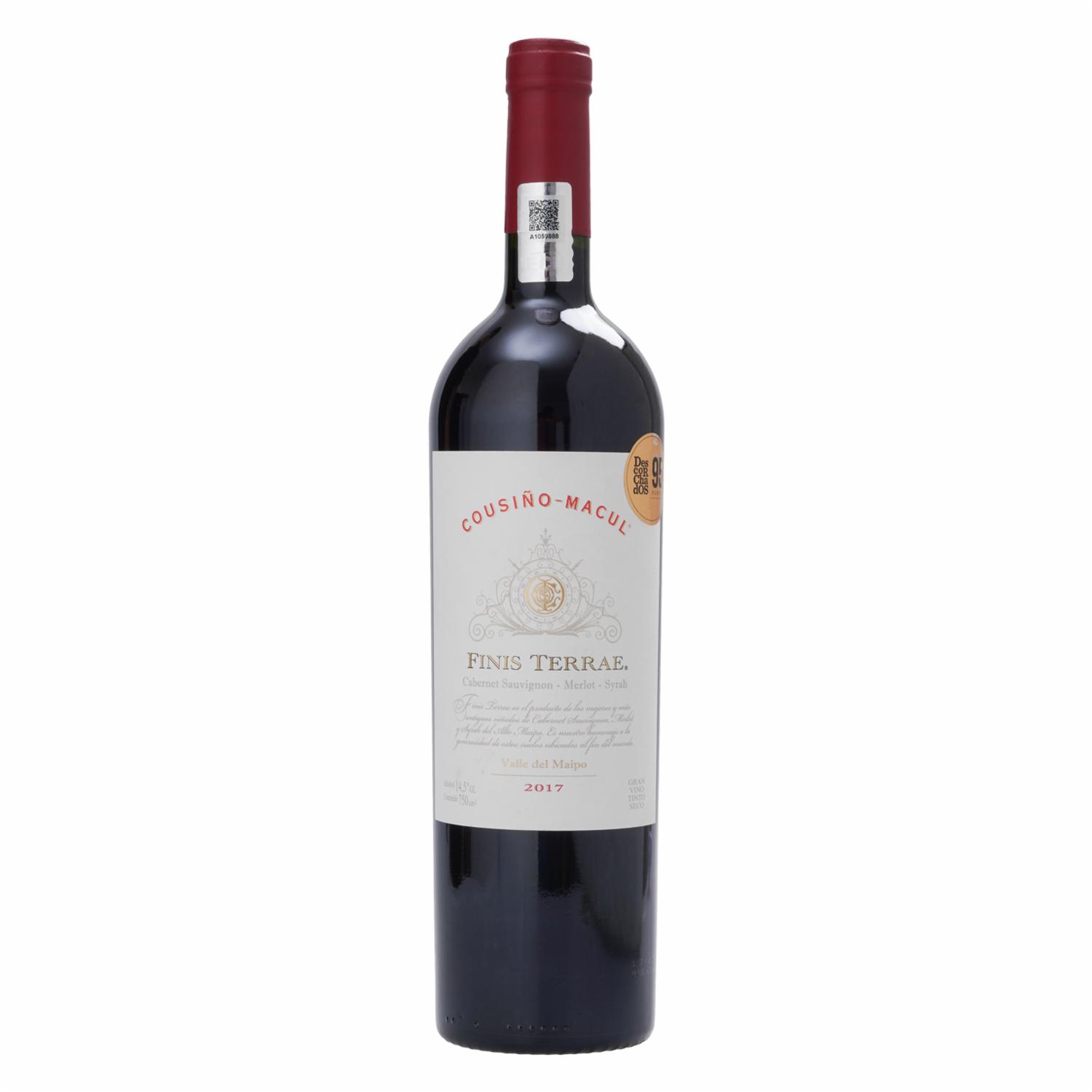 Vino Tinto Finís Terrae CousiÑo Macul 750 Ml