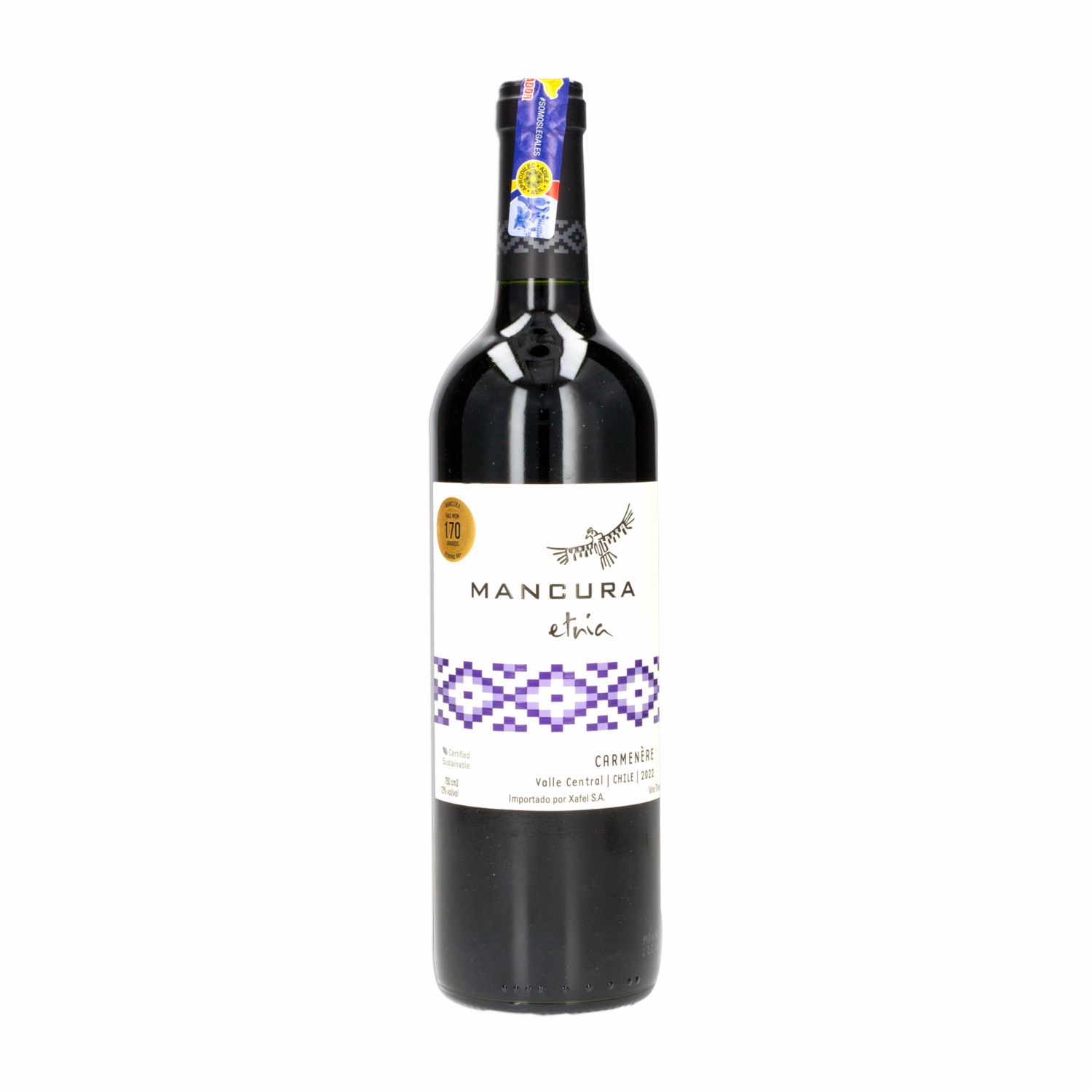 Vino Tinto Chileno MANCURA 750 Ml