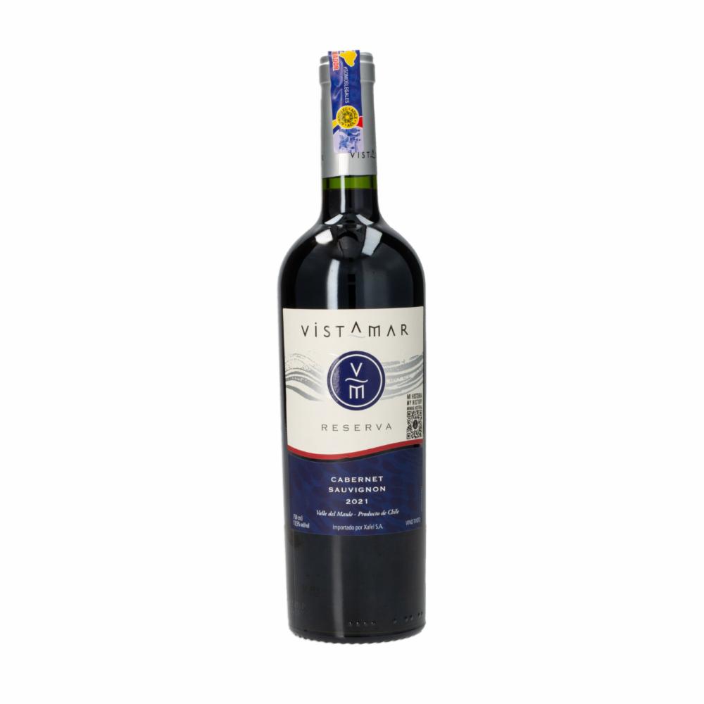 Vino Tinto Sepia Cabernet Sauvignon Chileno Vista Mar 750 Ml