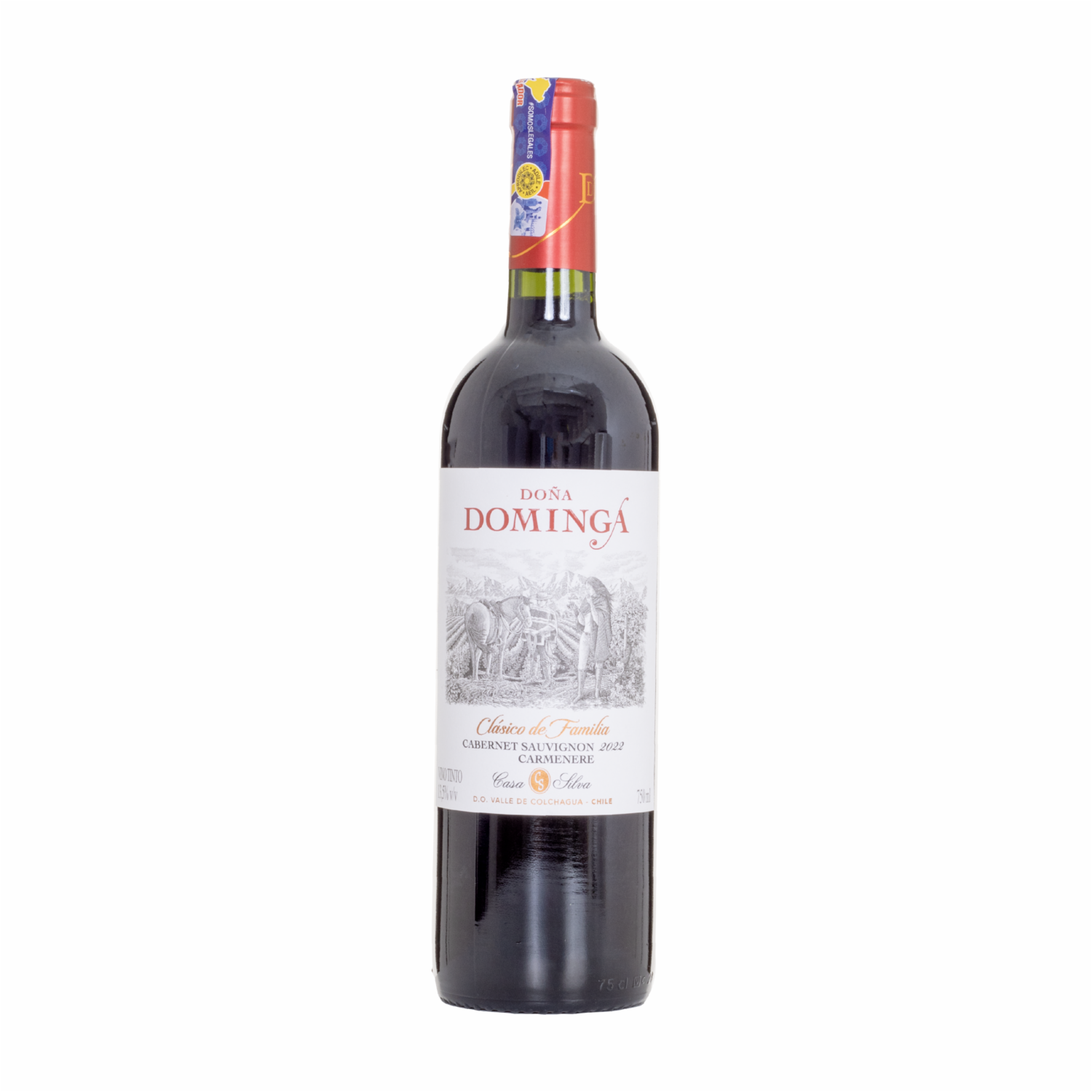 Vino Tinto Cabernet-Carmenere DOÑA DOMINGA 750 ML