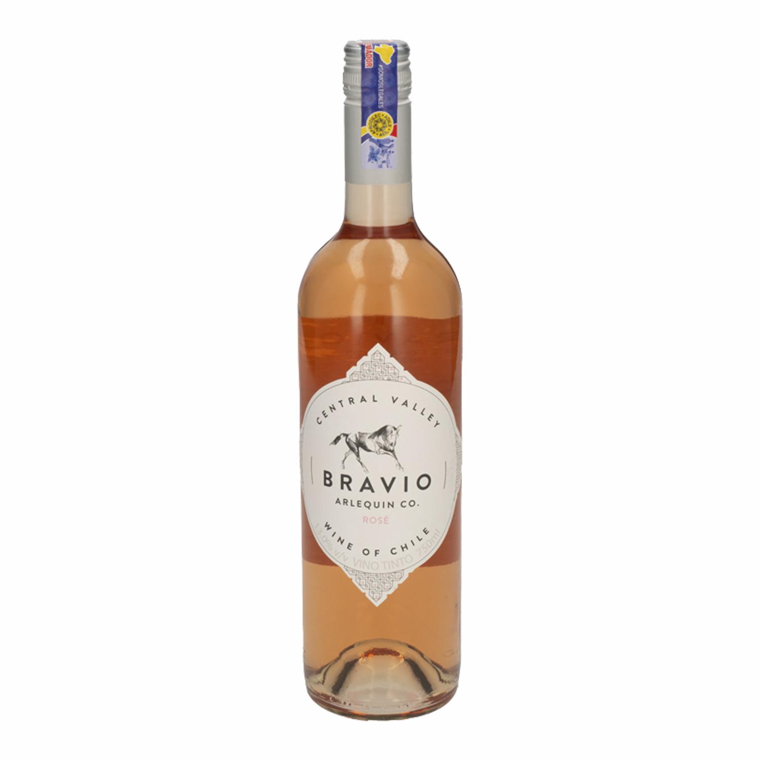 Vino Rosado Importado BravÍo 750 Ml