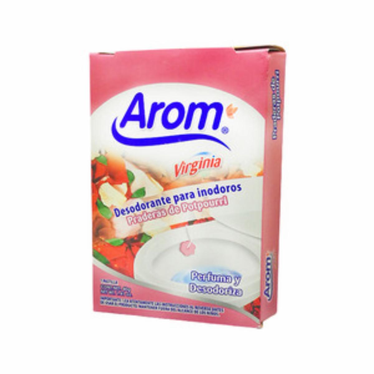 Limpiador En Pastilla Para Baños Aroma Praderas Y Popurrí AROM 40 G