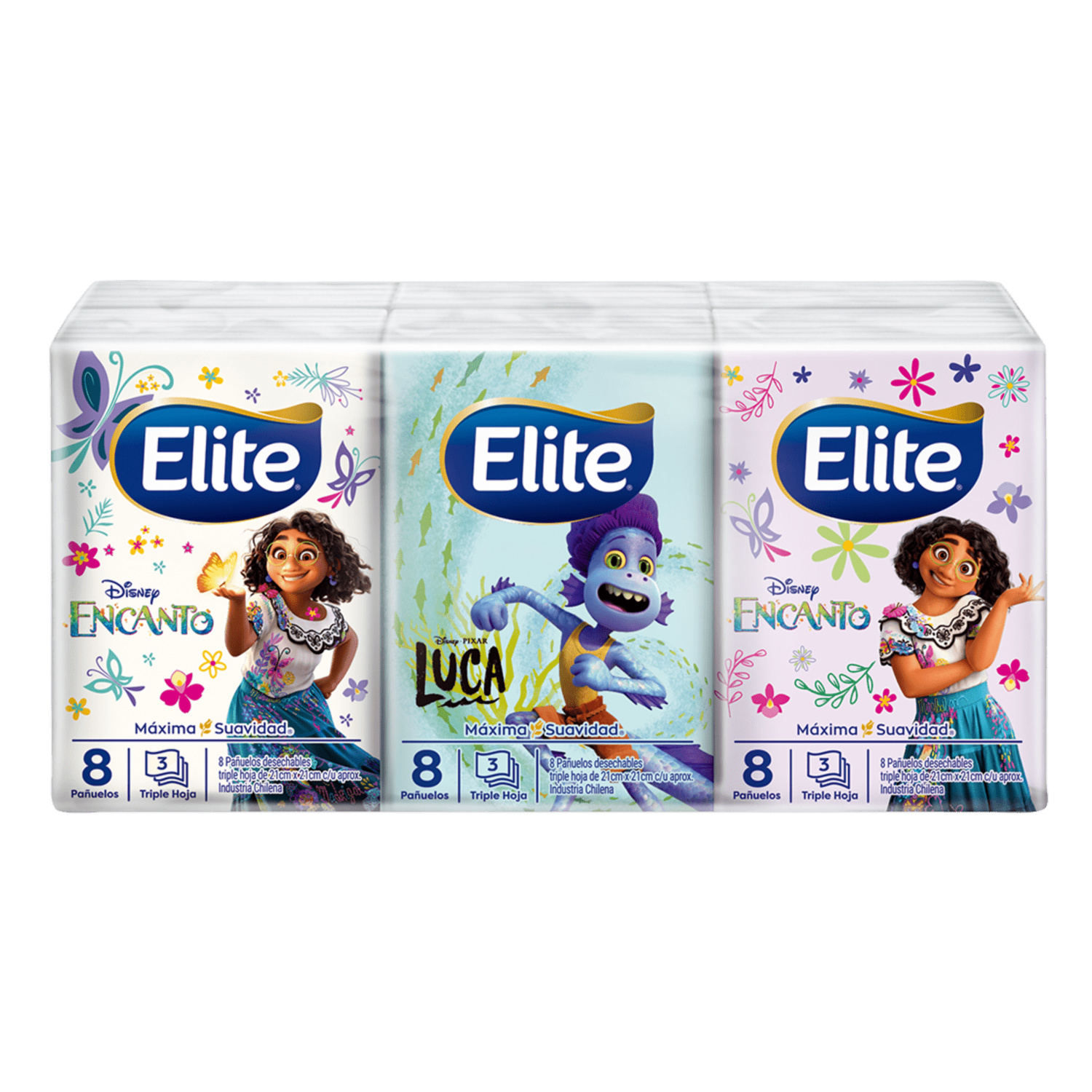 Pañuelo Desechable Faciale Compacto Motivo Disney ELITE X 6 Uds