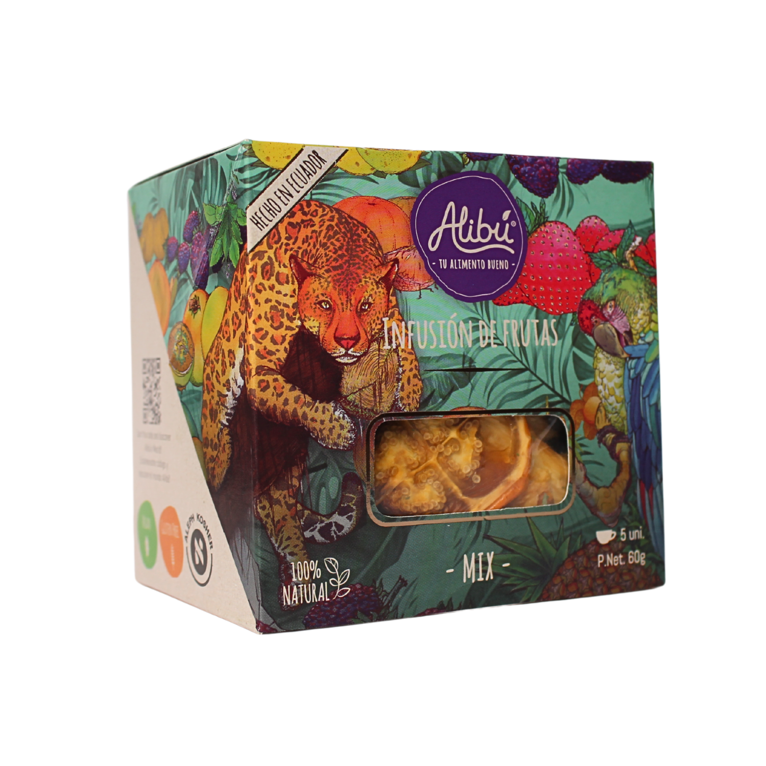 Infusión De Frutas Deshidratadas Mix ALIBU 60 G