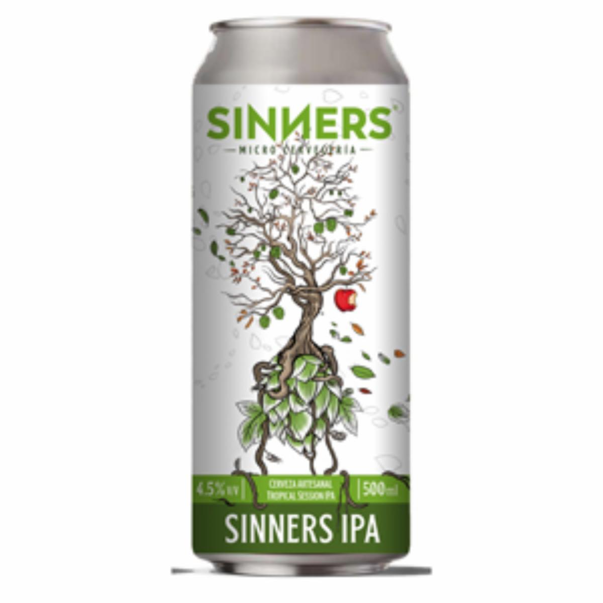 Cerveza Artesanal Ipa SINNERS 500 Ml