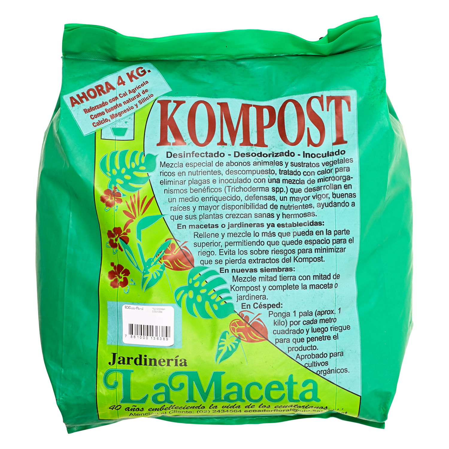 Abono Mezcla Especial LA MACETA 4 kg