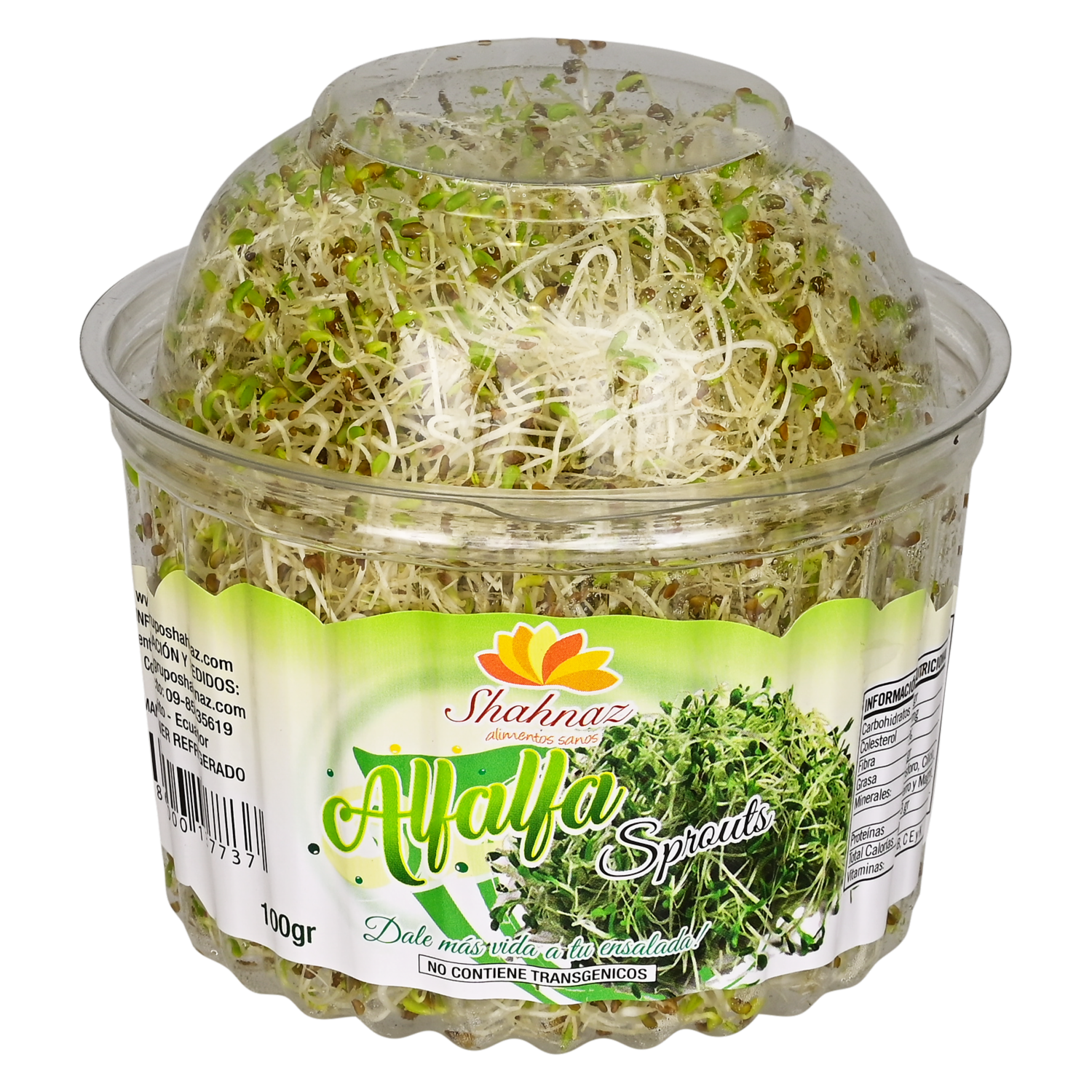 Brotes De Alfalfa SHAHNAZ 100g