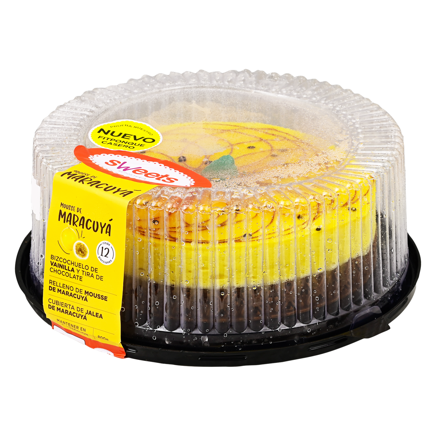 Mouse Maracuyá Grande SWEETS 800 G