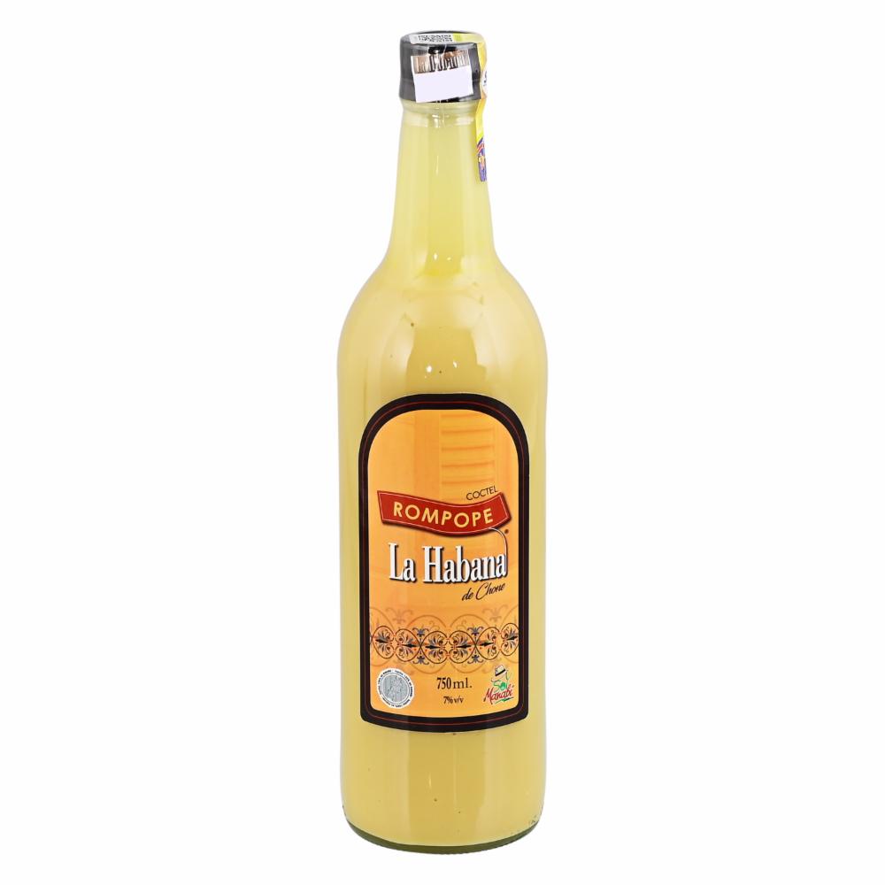 Rompope Crema De Licor La Habana Botella