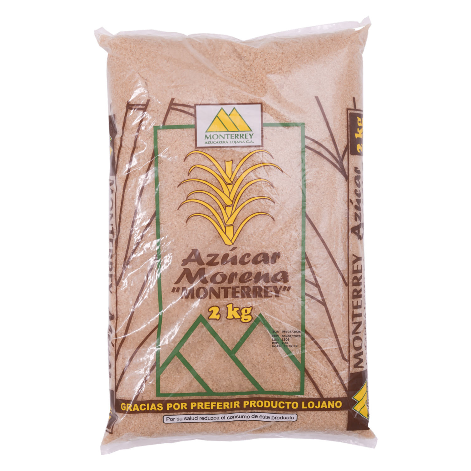 Azúcar Morena MONTERREY 2000 g
